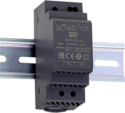 Mean Well DDR-30L-5 Hutschienen-DC/DC-Wandler (DIN-Rail) 5 V/DC 6A 30W 1 x von MeanWell