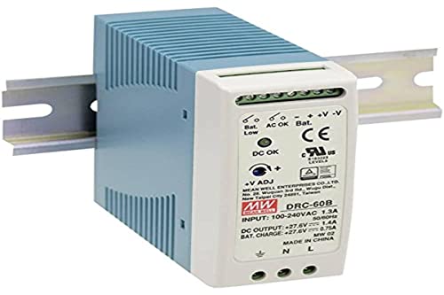 Mean Well DRC-60B Hutschienen-Netzteil (DIN-Rail) 27.6 V/DC 1.4A 59W 2 x von MeanWell