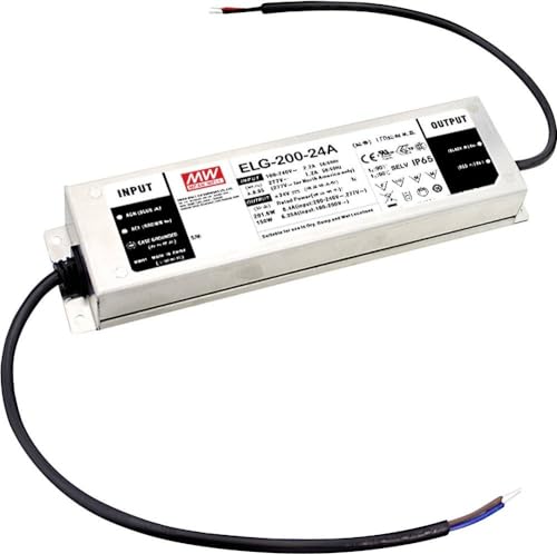 Mean Well ELG-200-24A-3Y LED-Trafo, LED-Treiber Konstantspannung, Konstantstrom 201.6W 4.2-8.4A 21 von MEAN WELL