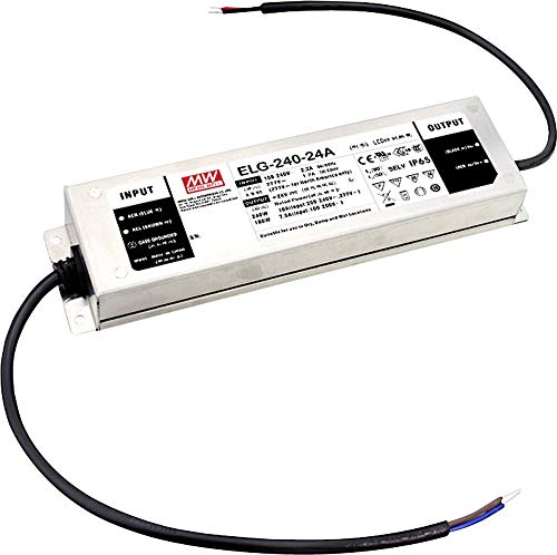 Mean Well ELG-240-48DA-3Y LED-Trafo, LED-Treiber Konstantspannung, Konstantstrom 240W 5A 24-48 V/D von MEAN WELL