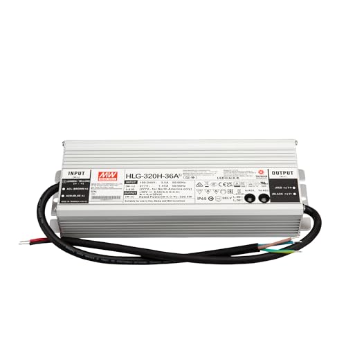 MEAN WELL HLG-320H-36A, AC-DC LED-Installationsnetzteil, Metallgehäuse, IP65 320W 36V 8,9A CV+CC MEAN WELL HLG-320H-36A, AC-DC LED-Installationsnetzteil, Metallgehäuse, IP65 320W 36V 8,9A CV+CC von MEAN WELL
