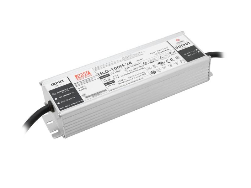 MeanWell MEANWELL LED Netzteil 96W / 24V IP67 HLG-100H-24 LED Trafo MeanWell MEANWELL LED Netzteil 96W / 24V IP67 HLG-100H-24 LED Trafo von MeanWell