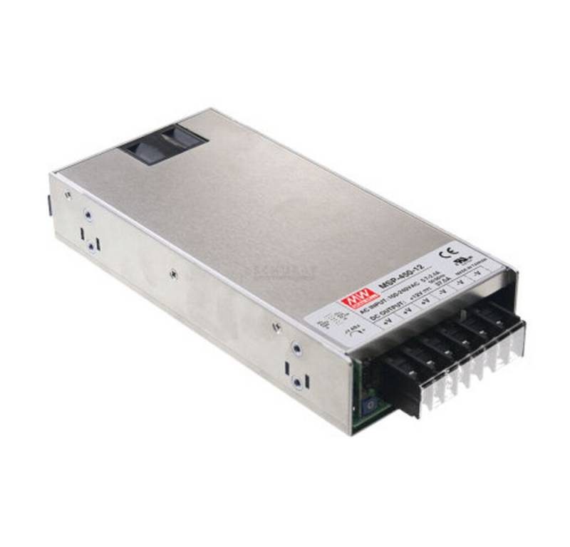 MeanWell "MSP-450-3.3" 3,3V, 297W, Niedervolt, L218xH41xB100cm LED Trafo von MeanWell