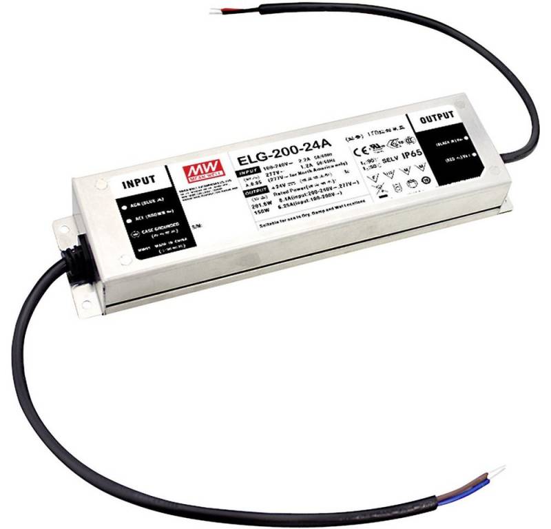 MeanWell MW Mean Well ELG-200-24A-3Y LED-Trafo, LED-Treiber Konstantspannung, LED Trafo MeanWell MW Mean Well ELG-200-24A-3Y LED-Trafo, LED-Treiber Konstantspannung, LED Trafo von MeanWell
