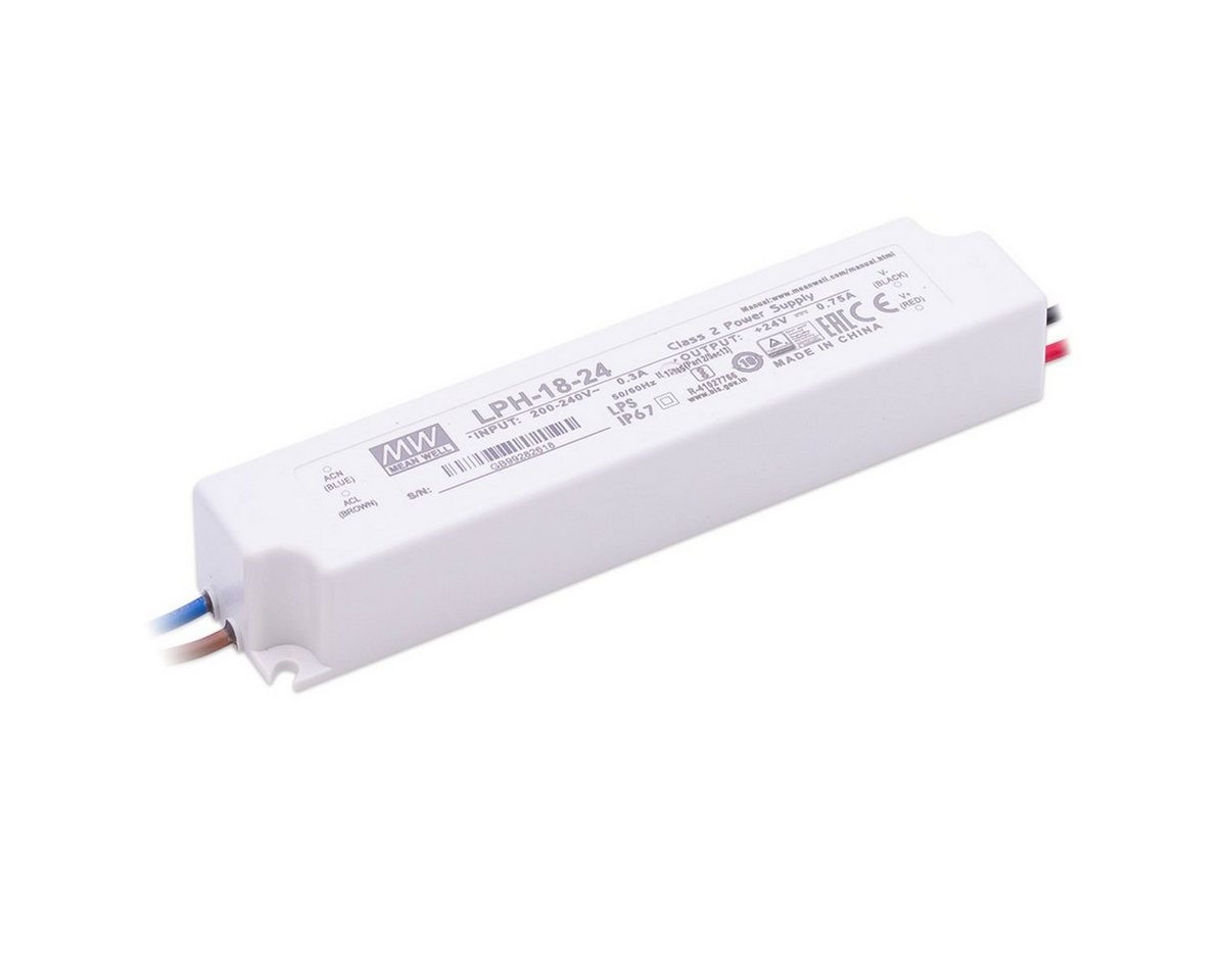 MeanWell MeanWell LED-Netzteil Aluminium IP65 Wasserdicht Netzteil LED Trafo MeanWell MeanWell LED-Netzteil Aluminium IP65 Wasserdicht Netzteil LED Trafo von MeanWell
