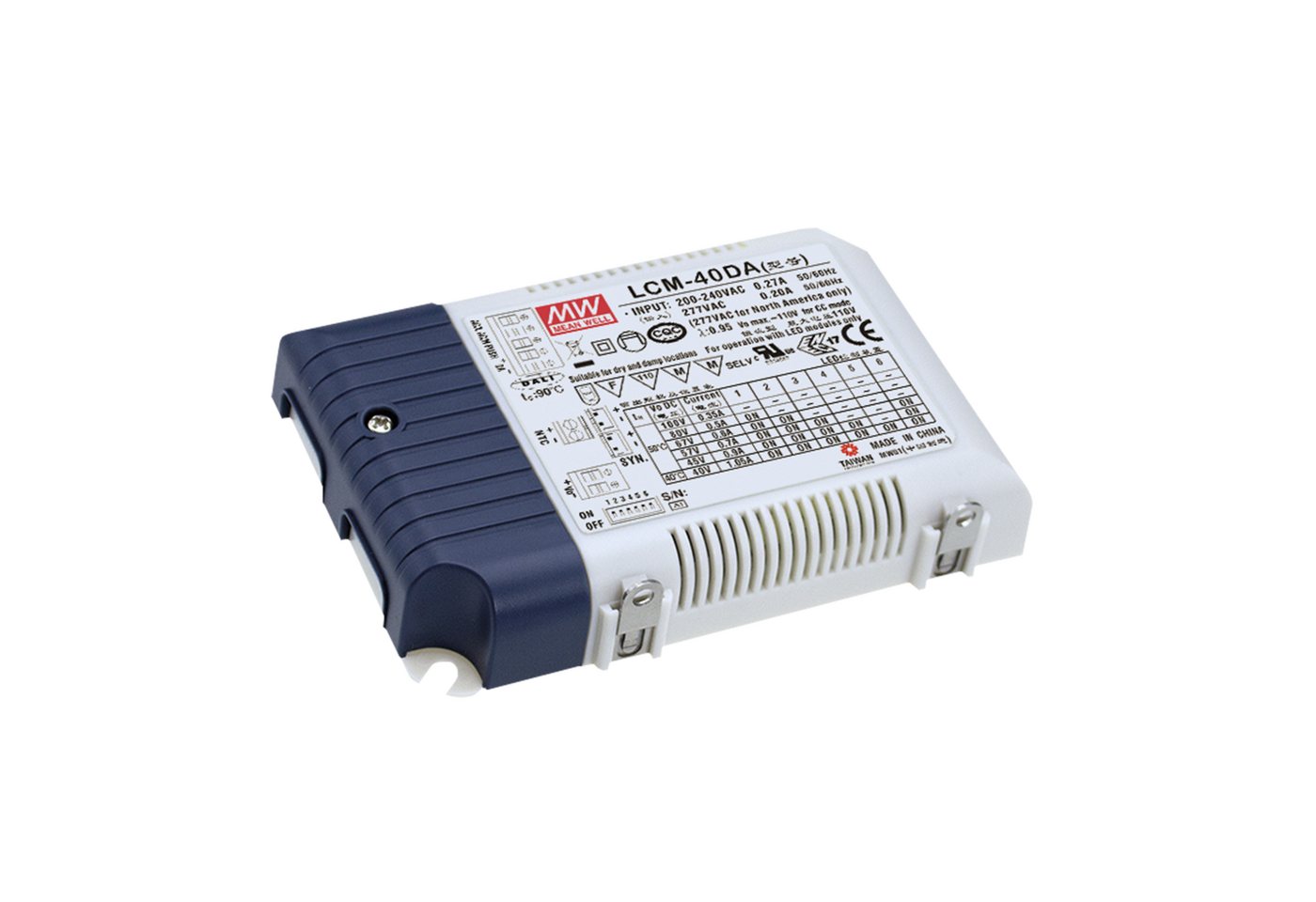 MeanWell Meanwell LED Driver Universal MEAN WELL LCM-40DA - 40 W LED Trafo MeanWell Meanwell LED Driver Universal MEAN WELL LCM-40DA - 40 W LED Trafo von MeanWell