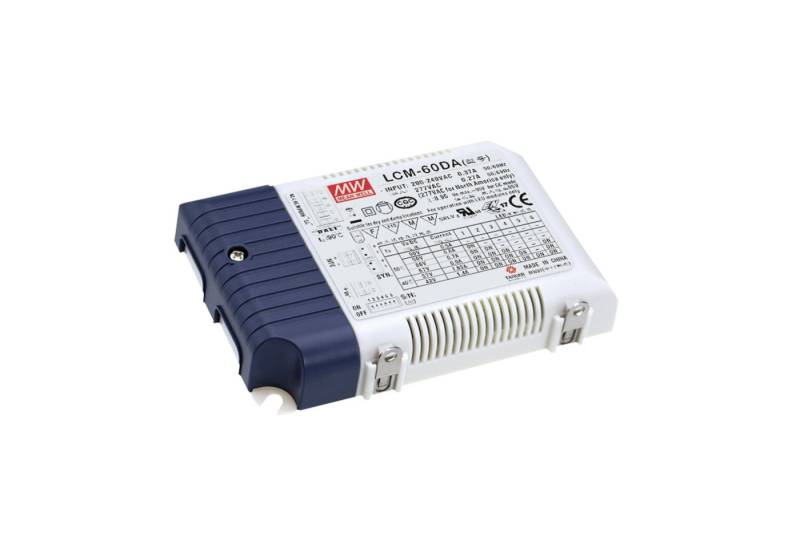 MeanWell Meanwell LED Driver Universal MEAN WELL LCM-60DA - 60 W LED Trafo MeanWell Meanwell LED Driver Universal MEAN WELL LCM-60DA - 60 W LED Trafo von MeanWell
