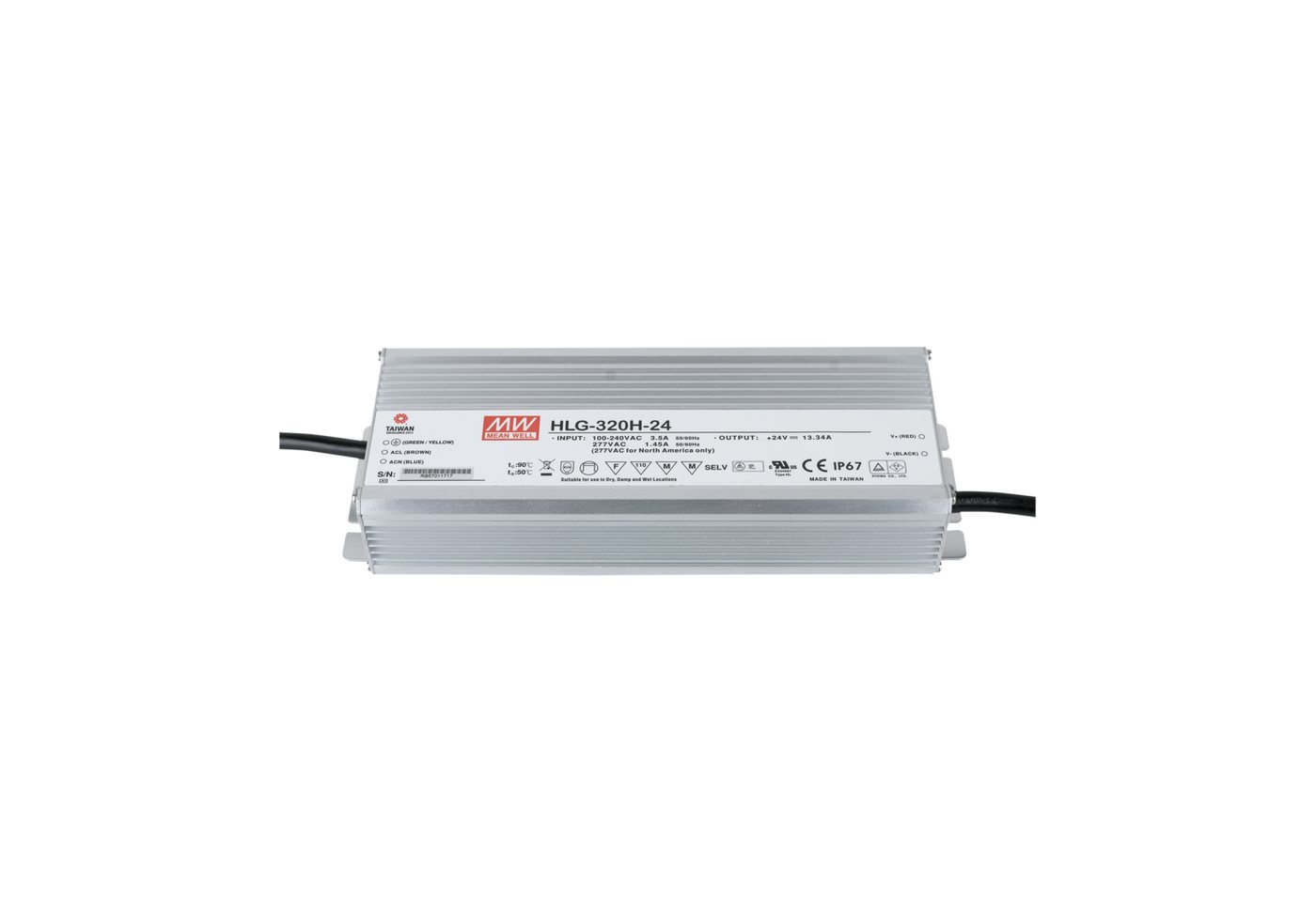MeanWell Meanwell LED Power Supply 320 W/24 V DC MEAN WELL HLG-320H-24 LED Trafo MeanWell Meanwell LED Power Supply 320 W/24 V DC MEAN WELL HLG-320H-24 LED Trafo von MeanWell