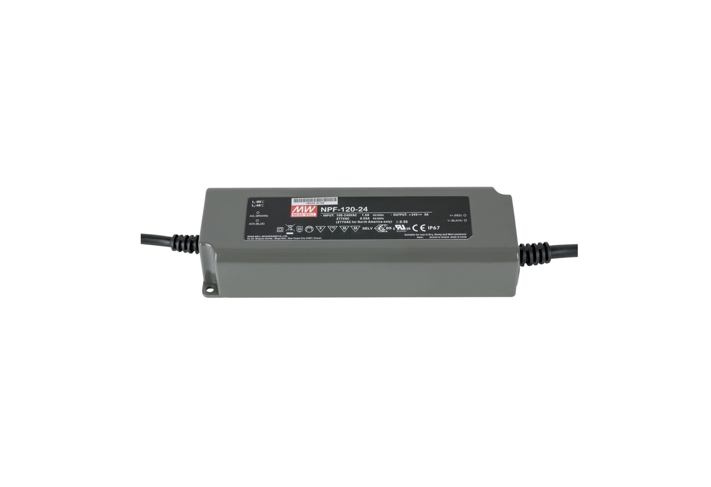 MeanWell Meanwell Power Supply 120 W/24 V DC MEAN WELL NPF-120-24 LED Trafo MeanWell Meanwell Power Supply 120 W/24 V DC MEAN WELL NPF-120-24 LED Trafo von MeanWell
