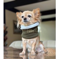 Hundeloop Mit Name | Bandana Für Hunde Hundehalstuch Hunde, Chihuahua von MeandchiDesigns