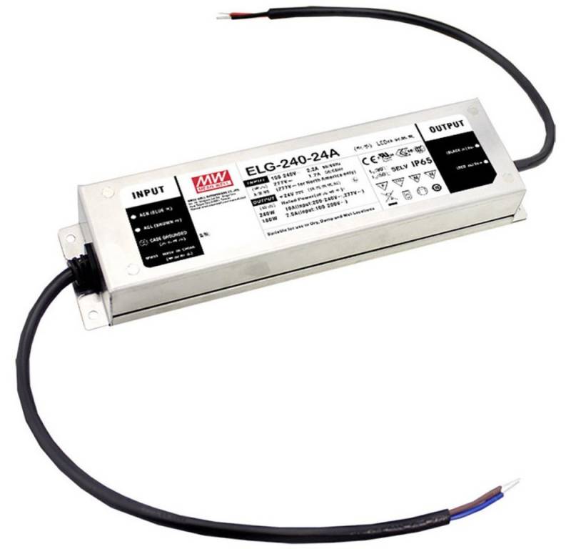 MeanWell MEAN WELL ELG-240-24AB-3Y LED-Treiber Konstantspannung 240 W 5 - 10 A LED Trafo MeanWell MEAN WELL ELG-240-24AB-3Y LED-Treiber Konstantspannung 240 W 5 - 10 A LED Trafo von MeanWell