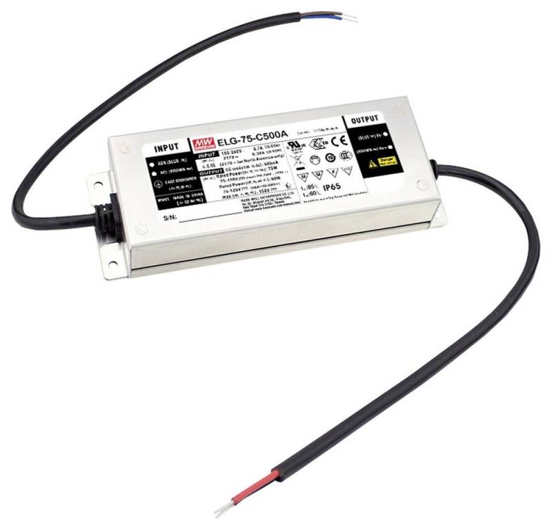 MeanWell MEAN WELL ELG-75-C350B-3Y LED-Treiber Konstantstrom 74.9 W 350 mA 107 LED Trafo MeanWell MEAN WELL ELG-75-C350B-3Y LED-Treiber Konstantstrom 74.9 W 350 mA 107 LED Trafo von MeanWell