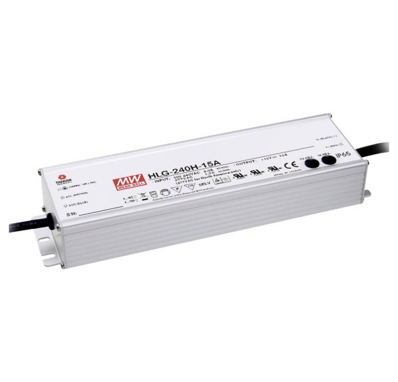 MeanWell Mean Well HLG-240H-24B LED-Treiber, LED-Trafo Konstantspannung, Konst LED Trafo von Meanwell