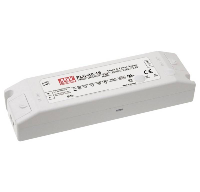 MeanWell MW Mean Well PLC-30-24 LED-Treiber, LED-Trafo Konstantspannung, Konst LED Trafo von Meanwell