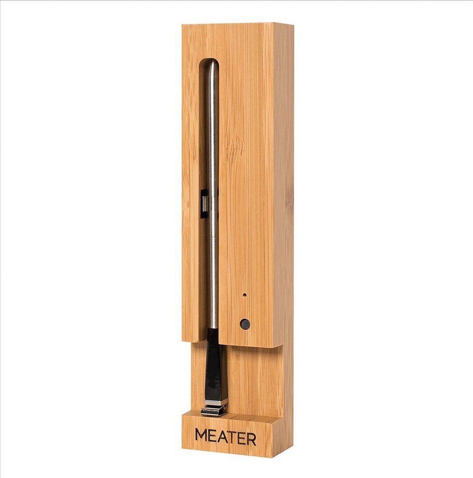 Meater Grillerweiterung MEATER 10m Komplett Kabelloses Fleisch-Thermometer für Ofen Grill Küche BBQ Smoker Rotisserie mit Bluetooth von Meater