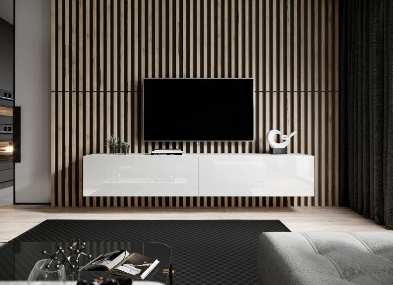 Mebano 3D Wandpaneel 132cm Set aus 4 Akustikpaneelen – Stilvolle Lamellenwand auf Filz, (Gestalte dein Zuhause selbst und mit kleinem Budget – kreativ, individuell und günstig, 4-tlg., Preis bezieht sich auf 1 Packung mit 4 Paneelen) Nachhaltiges Material, einfache Montage, effektive Schalldämmung von Mebano
