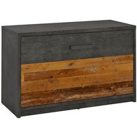 Sitzbank Perugia Fresko Nachbildung Old Wood Nachbildung B/H/T: ca. 80x50x34 cm von XXXL