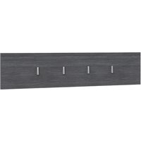 Wandpaneel Salve Rauchsilber Nachbildung B/H/T: ca. 90x20x2 cm von XXXL
