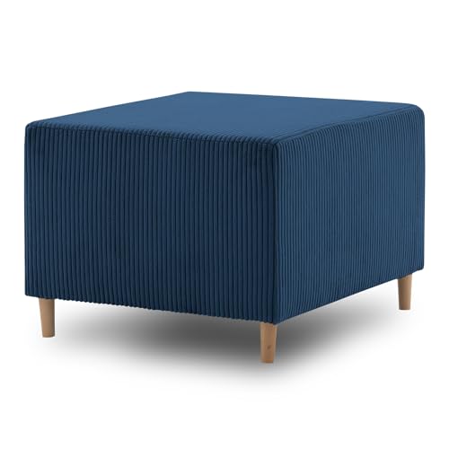 Mebligo FIREZE Couch Puff Hocker Wohnzimmer Fußhocker Für Sessel - Sitzhocker Stoff: Poso (POSO 005) von Mebligo