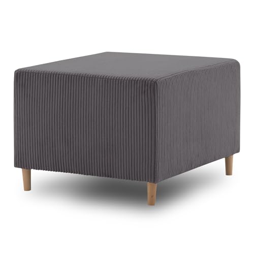 Mebligo FIREZE Couch Puff Hocker Wohnzimmer Fußhocker Für Sessel - Sitzhocker Stoff: Poso (POSO 022) von Mebligo