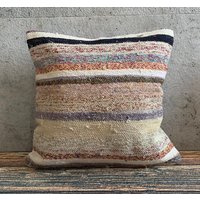 Kelim Kissenbezug, Kelimkissenbezug, Kelimkissen, No1411 von MeboPillow