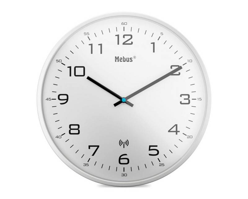 Mebus Wecker 13080 Funk Wanduhr von Mebus