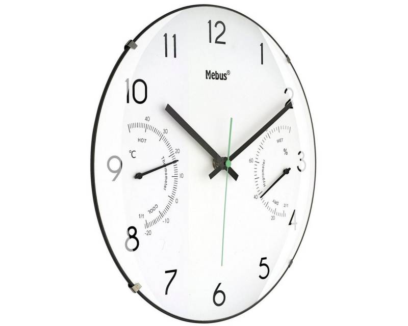 Mebus Wecker 16106 Quarz-Wanduhr von Mebus