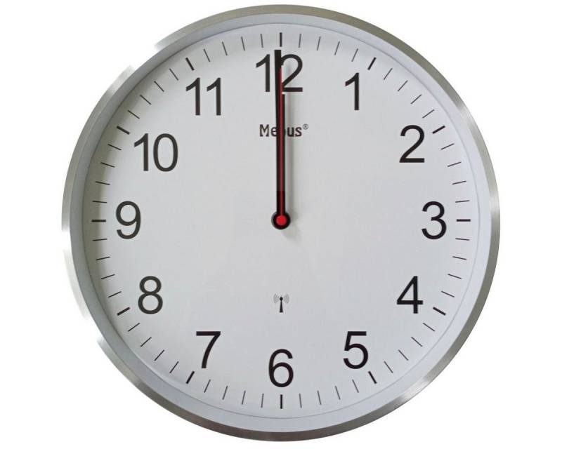 Mebus Wecker 19411 Funk-Wanduhr von Mebus