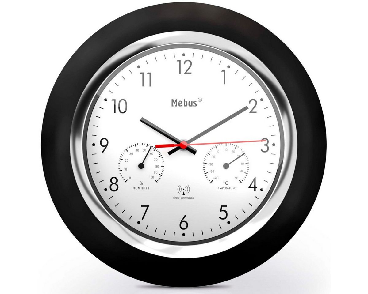 Mebus Wecker 19453 Funk-Wanduhr mit Thermo-/Hygrome Mebus Wecker 19453 Funk-Wanduhr mit Thermo-/Hygrome von Mebus