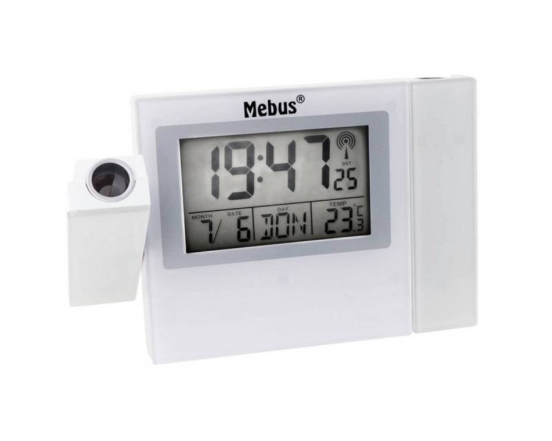Mebus Wecker 42421 Doppel Projektions-Funkwecker von Mebus
