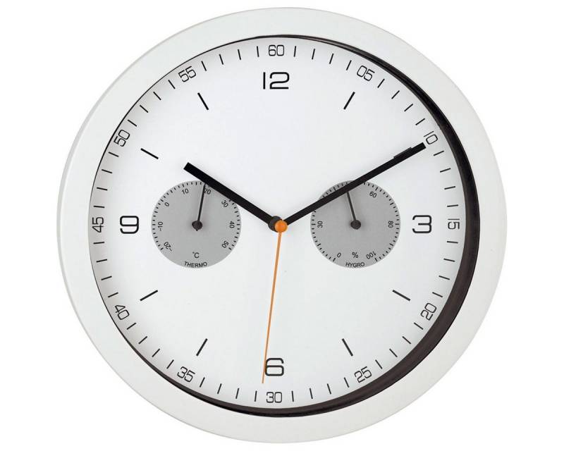 Mebus Wecker 52826 Funk-Wanduhr von Mebus