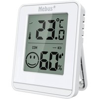 Mebus Thermometer weiß B/H/L: ca. 4,3x1,3x4,3 cm von Mebus