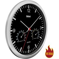 Mebus Wanduhr schwarz D: ca. 25 cm Mebus Wanduhr schwarz D: ca. 25 cm von Mebus