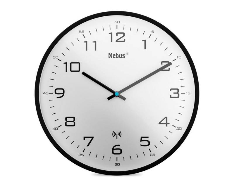 Mebus Wecker 13079 Funk Wanduhr von Mebus