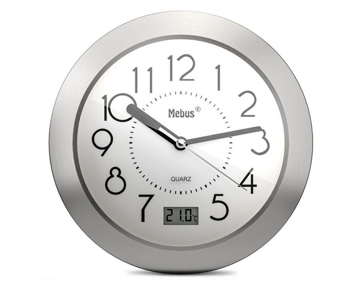 Mebus Wecker 41964 Quarz Badezimmeruhr von Mebus
