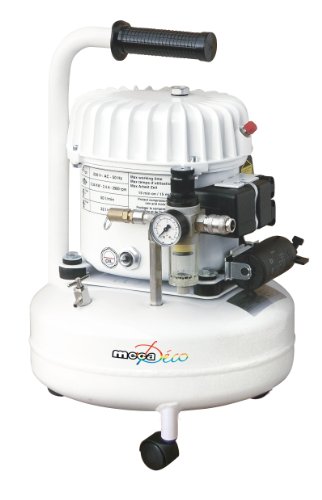 Mecafer Mecadeco 425516 Kompressor, leise, 9 L von Mecafer