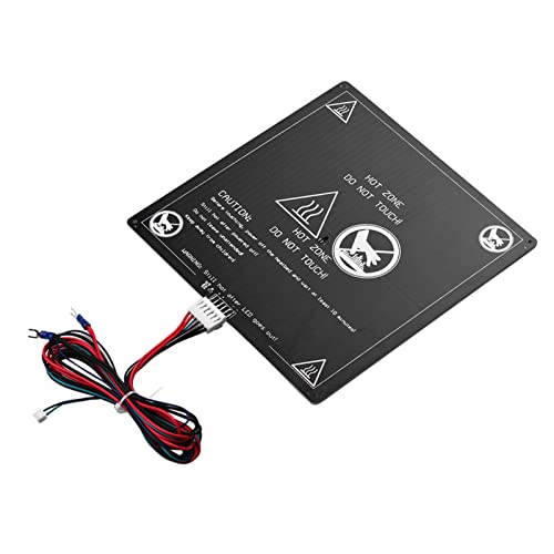 MechKit Aluminium erhitztes Bett 12 V Brustbett 220 * 220 * 3mm Kit Drahtkabel Heizte Plattform Anet A8 A6 3D -Druckerteile von MechKit