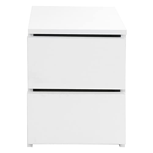 MechKit Nachttisch Moderne 2_Drawer Nachtstillstand Schlafzimmer Wohnzimmer Hausorganisation von MechKit