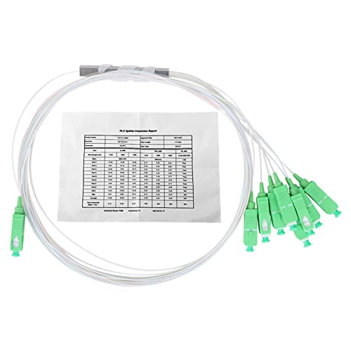 Optischer Splitter PLC SM Pipe Typ Niedrige Einfügung und hohe Rückflussdämpfung Netzwerkkabel Zubehör für Computerkabel von MechKit