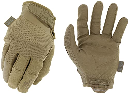 Mechanix Wear: Specialty 0,5 mm Coyote Tactical Arbeitshandschuhe mit hoher Fingerfertigkeit (Medium, Braun) von Mechanix Wear