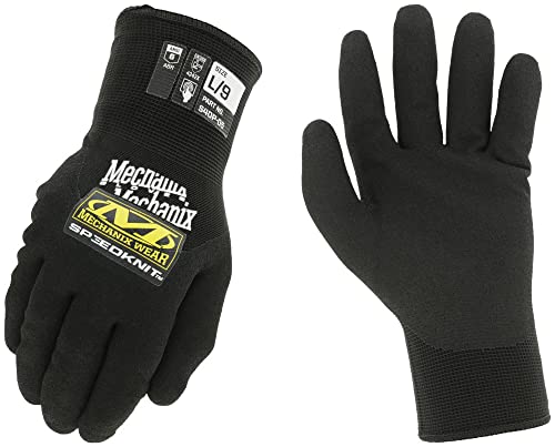 Mechanix Wear SpeedKnit Thermo-Handschuhe S4DP05, Größe M, Schwarz von Mechanix Wear