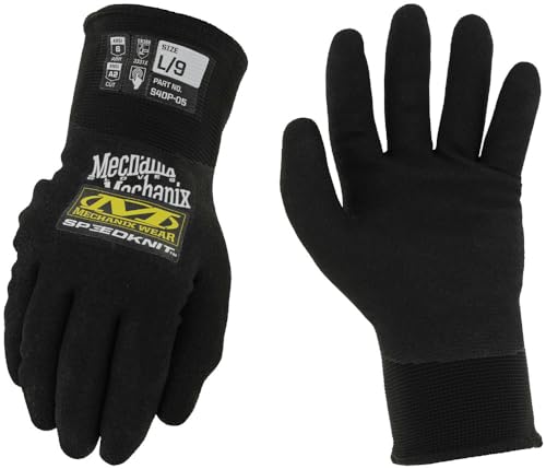 Mechanix Wear SpeedKnit Thermo-Handschuhe S4DP05, Größe XXL, Schwarz von Mechanix Wear