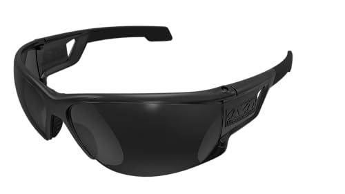 Mechanix Wear Vision Type-X Schutzbrille (Einheitsgröße, Schwarz/Schwarz) von Mechanix Wear