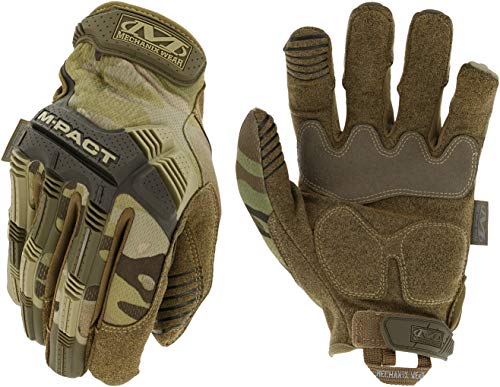 Mechanix Wear Mechanix Herren M-pact® Multicam Handschoenen (X-large, camouflage) Einsatzhandschuhe mit Stoßschutz, Camouflage - MultiCam, XL EU von Mechanix Wear