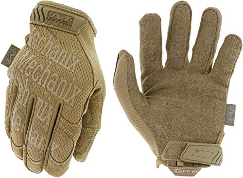 Mechanix Herren Wear Original® Coyote handschoenen (groot, bruin) Einsatzhandschuhe, taktischen Arbeitshandschuhe mit sicherer Passform, flexiblem Griff für den Mehrzweckeinsatz Braun, L EU von Mechanix Wear