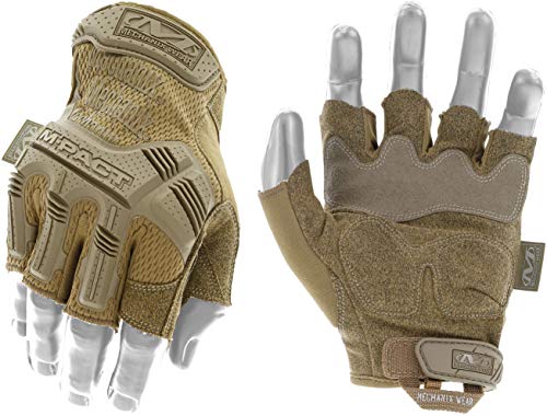 Mechanix M-Pact Coyote Taktische Fingerlose Arbeit Handschuhe, Größe: M, Braun von Mechanix Wear
