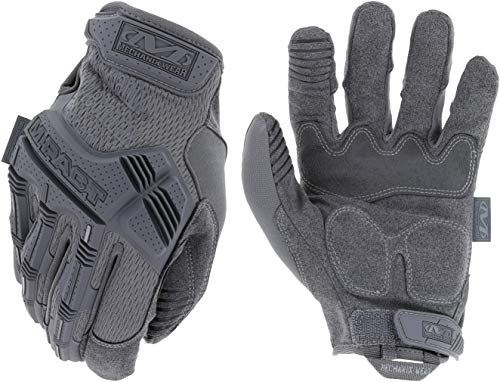 Mechanix Herren M-pact Einsatzhandschuhe mit Stoßschutz Grau, M von Mechanix Wear