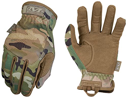 Mechanix Wear: FastFit Taktische Handschuhe, sicherer Sitz, Arbeitshandschuhe, vielseitig einsetzbar, langlebige Touchscreen-fähige Schutzhandschuhe für Herren (MultiCam, Medium) von Mechanix Wear