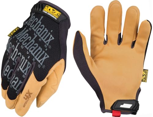 Mechanix Wear Material4X Original Handschuhe Schwarz/Tan (1 Paar), Schwarz-Honig von Mechanix Wear