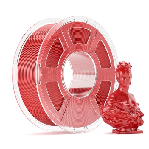 MECPOW PETG 3D Drucker Filament 1,75 mm, Hochgeschwindigkeit bis 600 mm/s,Maßgenauigkeit +/- 0,02 mm,1 kg 3D Druck Filament Materialien Für die Meisten 3D Drucker von Mecpow